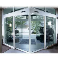 درب برقی شیشه ای، درب شیشه ای به صورت برقی و دستی