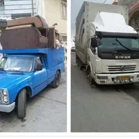 حمل بار نیسان وانت تلفنی خاور باربری شهر شهرستان