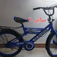 دوچرخه المپیا سایز ۲۰ رنگ آبی|دوچرخه، اسکیت، اسکوتر|رشت, پل تالشان|دیوار