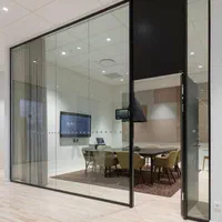 پارتیشن های شیشه ای آلومینیوم|دفتر کار|تهران, الهیه|دیوار