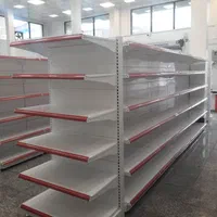 قفسه های خودایستا . دیوارکوب .وسط فروشگاهی