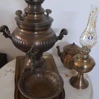 سماور ذغالی  برنز آنتیک|کلکسیون اشیاء عتیقه|تهران, شمیران‌نو|دیوار