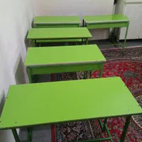 فروش فوری میز و نیمکت مدرسه با قیمت استثنایی|صندلی و نیمکت|رشت, شهرک قدس|دیوار