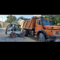 بابکت ومینی لودر تخریب حمل نخاله