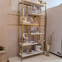 کتابخانه ویترین شلف استند فلزی و چوبی|کتابخانه، شلف، قفسه‌های دیواری|مشهد, نوید|دیوار