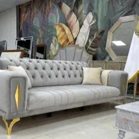 مبل چستر 8 نفره با رنگبندی|مبلمان خانگی و میز عسلی|مشهد, توس (بلوار توس)|دیوار