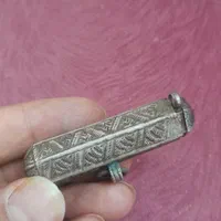عتیقه قلمزنی امضادارنایاب قاجاریه وجادعاءکهنه نقره|کلکسیون اشیاء عتیقه|تهران, آذربایجان|دیوار