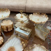 ظروف پذیرایی رزین و آموزش رزین