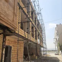 داربست فلزی نماچهار پایه چرخ دارکفراژ اسانسور|خدمات پیشه و مهارت|مشهد, توس|دیوار