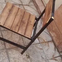 میز و صندلی کافه رستوران چوب و فلز فضای باز ضد اب|کافی‌شاپ و رستوران|کرج, جهان‌شهر|دیوار