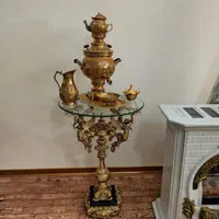میز خاطره برنزی برنجی اصل برنز خالص|مبلمان خانگی و میز عسلی|اصفهان, دارک|دیوار
