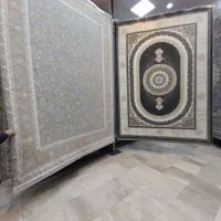فرش ۱۲۰۰ شانه ورساچ کلاسیک دودی بسکابادی|فرش|مشهد, امیر|دیوار