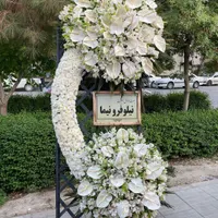 تاج گل شطرنجی برای افتتاحیه نمایشگاه ترحیم تبریک|گل و گیاه طبیعی|تهران, بازار|دیوار