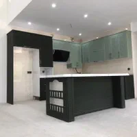 کابینت نئوکلاسیک سبز پسته ای|مصالح و تجهیزات ساختمان|کرج, چهارصد دستگاه|دیوار