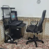 کامپیوتر خانگی در حد صفر به همراه میز و صندلی|رایانه رومیزی|گرگان, |دیوار