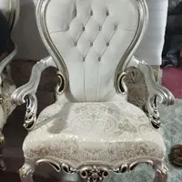 مبل دسته چوبی افسون سلطنتی تولیدی حیدری|مبلمان خانگی و میز عسلی|قم, امامزاده ابراهیم|دیوار