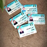 چاپ کارت پرسنلی شناسایی pvc پی وی سی