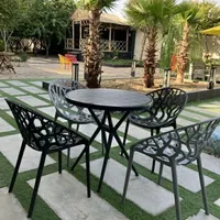 میز و صندلی باغی 1 / کافه پلاستیکی شاخ وبرگی/ نواب|میز و صندلی غذاخوری|تهران, خرمشهر|دیوار