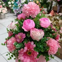 باکس گل مصنوعی گرد