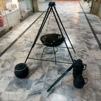 منقل تابه دار ساچ تفلون گرانیت ساج صندلی تاشو