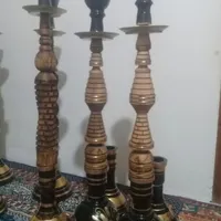 قلیان رخ.تنه اصل مغز گردو.عکسها گویای همچی هست.|صنایع دستی و سایر لوازم تزئینی|گنبد کاووس, |دیوار