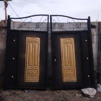 جوشکاری درب باغ ویلا حیاط پنجره آهنی ویلایی باغی|مصالح و تجهیزات ساختمان|مشهد, امیریه|دیوار
