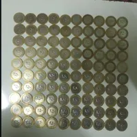 100عددسکه25تومانی دو رنگ سال1381و1382|کلکسیون سکه، تمبر، اسکناس|خرم‌آباد, |دیوار