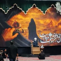 پرده مذهبی مخمل فرش
