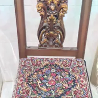 مبل قالی صندلی قالی دست باف|مبلمان خانگی و میز عسلی|کرمان, |دیوار