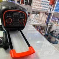 اسپیکر چمدانی NDR 1095 میکروفن وایرلس دارای کنترل|سیستم صوتی خانگی|ملایر, |دیوار