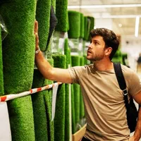 چمن مصنوعی برای بالکن و تراس ( ابعاد سفارشی )