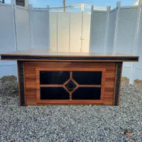 میز اداری نماهایگلاس /چهار خونه|دفتر کار|لاهیجان, |دیوار