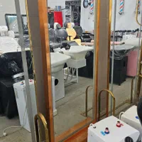 وسایل آرایشگاه ترولی آینه قدی سرشور صندلی اصلاح|آرایشگاه و سالن‌های زیبایی|کرمانشاه, |دیوار