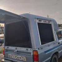 اتاق مسقف فایبرگلاس عقب وانت مزدا2 استیشنی|قطعات یدکی و لوازم جانبی|درگهان, |دیوار