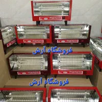 بخاری هیتر برقی ۳ سه المنت شعله سفالی PEMk12HS|بخاری، هیتر، شومینه|تهران, جی|دیوار