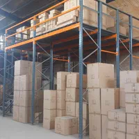 نصاب قفسه های صنعتی  انباری و کارگاهی. راک ومشبک