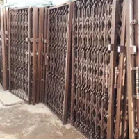درب کرکره ای حفاظ اکاردیونی