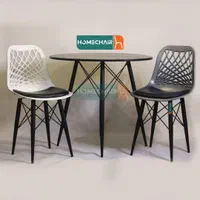 میز و صندلی دو نفره دایانا پایه آهنی صادراتی|میز و صندلی غذاخوری|کرمان, |دیوار