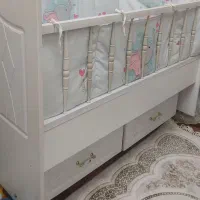 تخت گهواره ای و ثابت کودک و نوزادی/  با تشک و رویه|تخت و صندلی بچه|تهران, خانی آباد نو جنوبی|دیوار