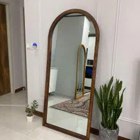آینه قدی بلند چوبی کد۴۰۲ ایستاده هلالی|آینه|تهران, جنت‌آباد جنوبی|دیوار