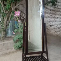 تولیدی آینه قدی پایه دار چوبی|آینه|اصفهان, شاهزید|دیوار