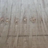 پرده اتاق خواب حریر دو عدد