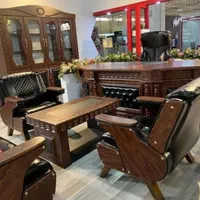 میز چوبی ریاستی مدیریتی کنفرانسی جلسات صندلی انتظا|دفتر کار|مشهد, عبادی|دیوار