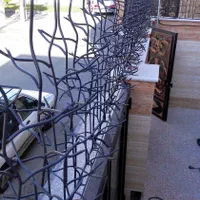 حفاظ شاخ گوزنی،حفاظ درب آکاردئونی،آکاردونی،آهنگری|خدمات پیشه و مهارت|شهریار, شهریار|دیوار