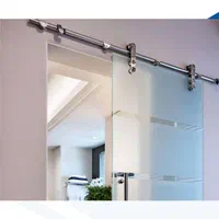 انواع درب شیشه ای ریلی و لولایی دستی فروشگاه،خانگی|مصالح و تجهیزات ساختمان|کرج, اتحاد|دیوار