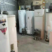 ابگرمکن ایستاده برقی گازی دست دوم اماده به کار