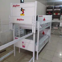 تخت خواب دو طبقه مدل عروسکی|تخت و سرویس خواب|اصفهان, هفتون|دیوار