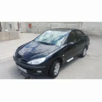 پژو SD 206 وی8 مشکی مدل 1400|خودرو سواری و وانت|ارومیه, |دیوار