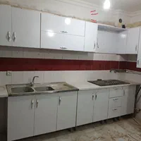 کابینت پیش ساخته طوسی،کد(140803)|مصالح و تجهیزات ساختمان|رشت, پیرکلاچای|دیوار