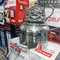 کتری و قوری طلایی و استیل سماور گازی|قوری، کتری، قهوه‌ساز دستی|کرج, مصباح|دیوار